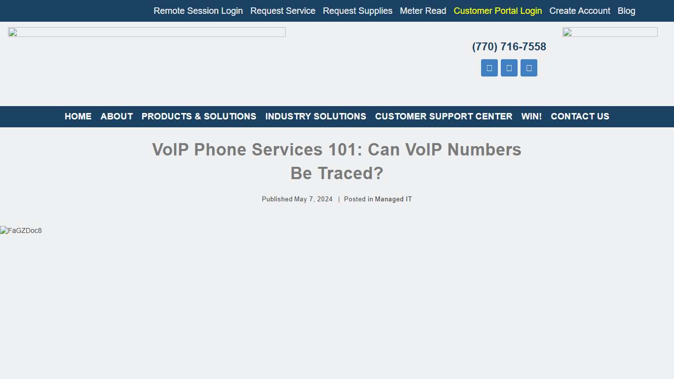 VoIP Phone Services 101: Can VoIP Numbers Be Traced? - Tri-Copy Office Equipment